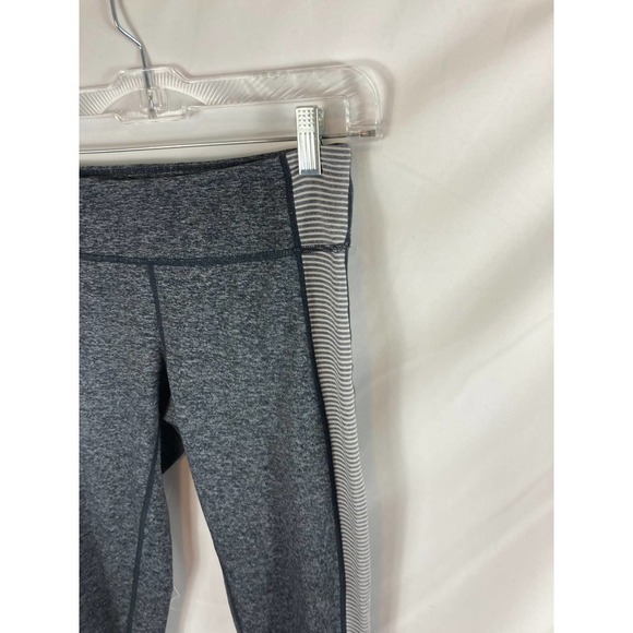 Zella Grey Side Stipe Athletic Leggings Size small - Picture 2 of 6
